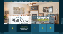 Desktop Screenshot of bluffviewatnorthside.com